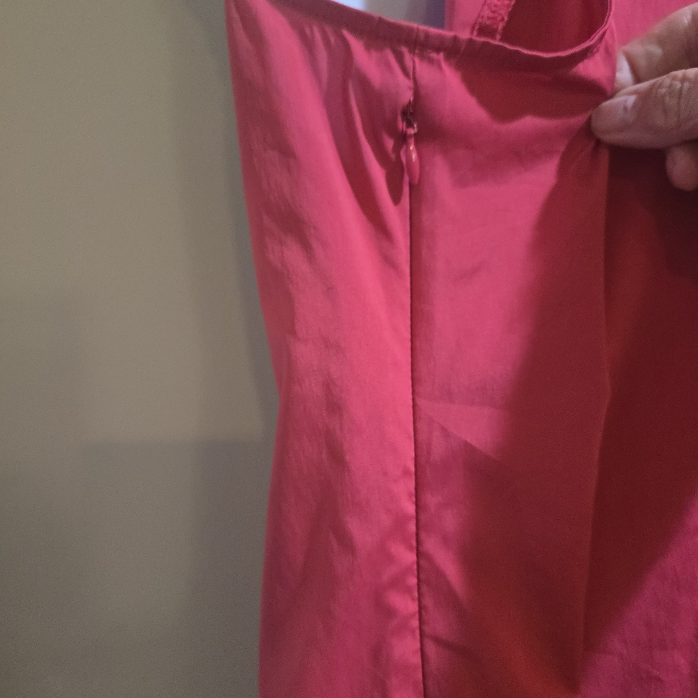 Express Red Ruffled Backless Tank Top - Picture 5 of 5